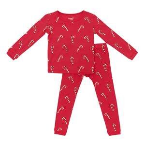 Kyte Baby Long Sleeve Pajamas in Candy Cane Size 4T